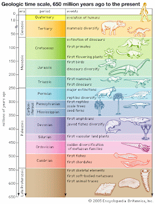 geological time scale 2009. Earth Science: May 2009