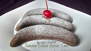 Cara Membuat Butter Cake Bentuk Pisang