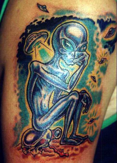 Alien Tattoo Designs