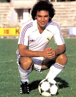 Hugo Sanchez as Real Madrid player