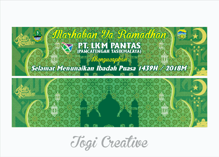 Free Download Desain  Banner Spanduk  Ramadhan  Background 