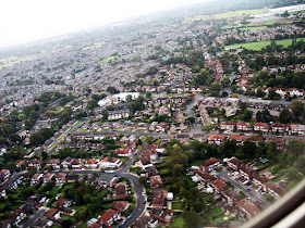 Manchester city aerial view