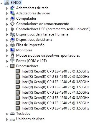 Intel® Xeon® E3-1240V5