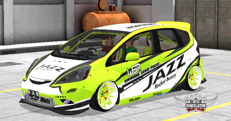 Hasil gambar untuk mod bussid honda jazz