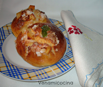 Bollitos de Roscón de Reyes