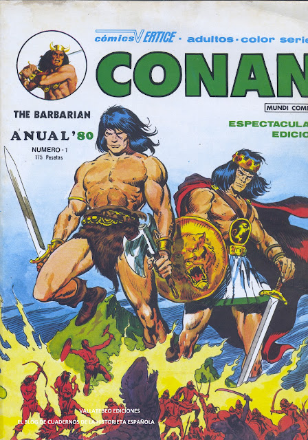 Conan the barbarian. Anual 80. Vértice, 1980