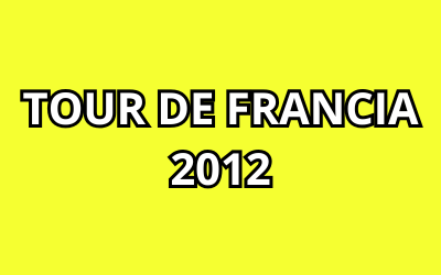 TOUR DE FRANCIA 2012 12ª ETAPA