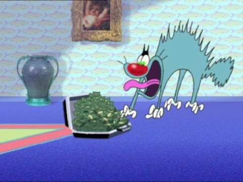 Oggy and the Cockroaches - Go slow with your dough (S01E14)