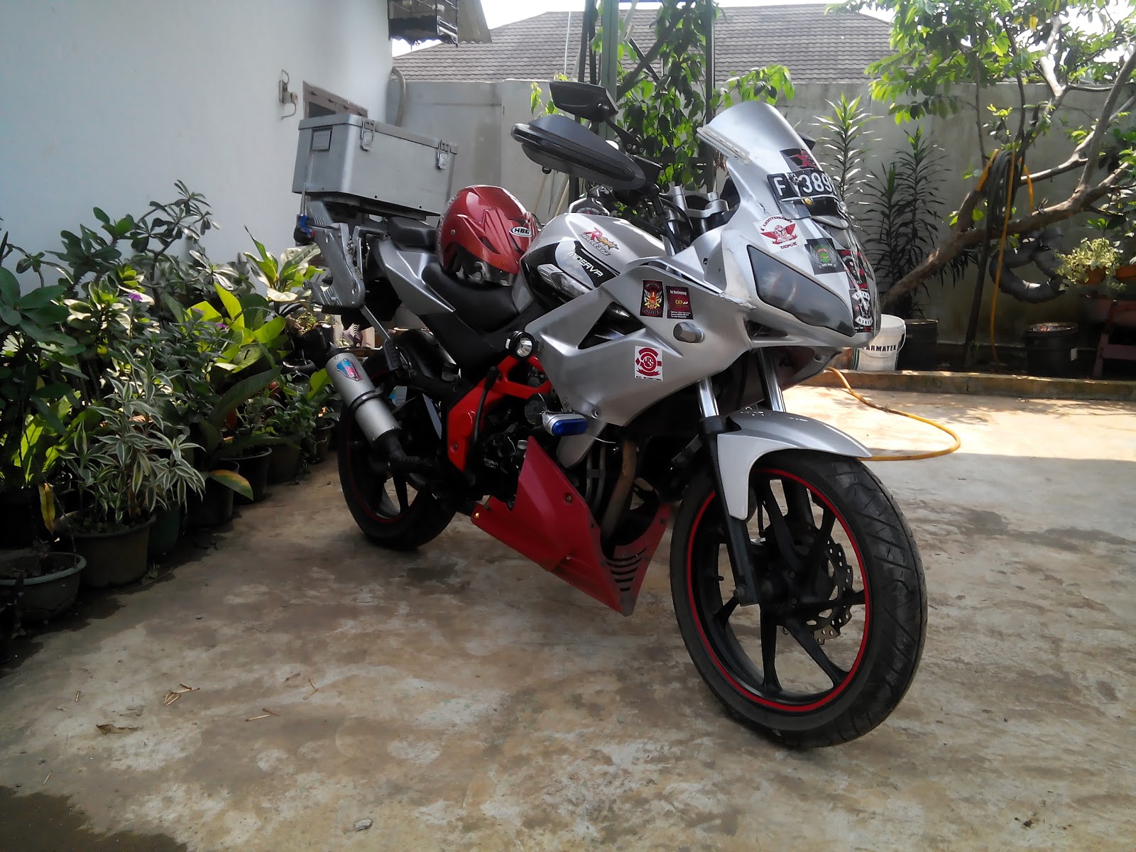 My Minerva X Road 150 Modifikasi Fairing Minerva Vx Pada X Road