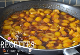 mirabelles en tatin