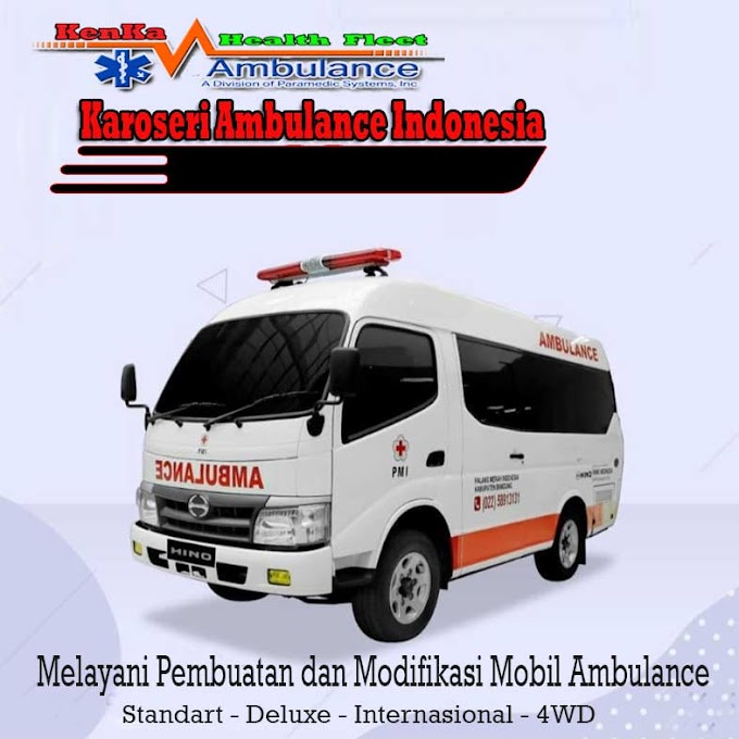 Pembuat Karoseri Ambulance Truck Hino