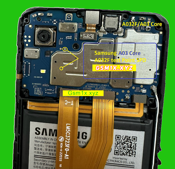 Testpoint Samsung A03 Core SM-A032F SPD