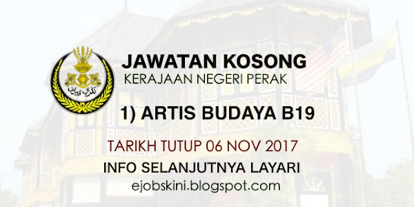 Jawatan Kosong Kerajaan Negeri Perak - 06 November 2017