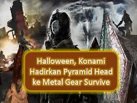 Halloween, Konami Hadirkan Pyramid Head ke Metal Gear Survive