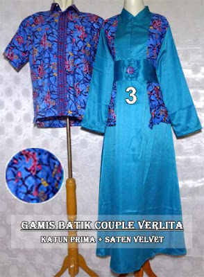  Model Terbaru ini harus anda miliki karena sesuai dengan perkembangan dunia fashion masa  Koleksi Baju Gamis Batik Modern Couple, Model Terbaru 2018, EKSKLUSIF