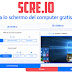 Scre.io | registra lo schermo del computer gratis online