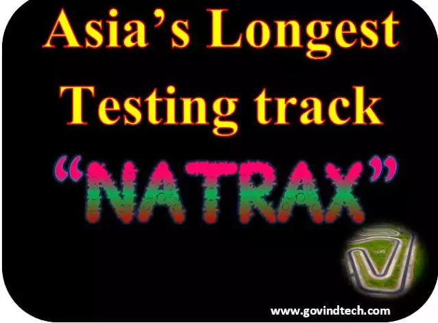 NATRAX Asia's Longest High-Speed Test Track  कहां पर है एशिया का सबसे लम्बा हाई-स्पीड टेस्ट ट्रैक? Sustainability Track कहां पर है?