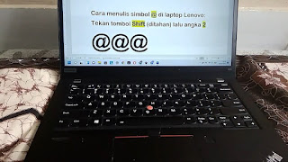 Cara Mengetik Simbol @ di Keyboard Laptop Lenovo dengan Cepat dan Simpel