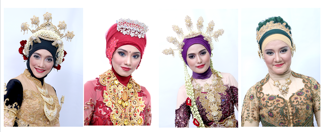 natural make Pengantin untuk jalan up  Rias