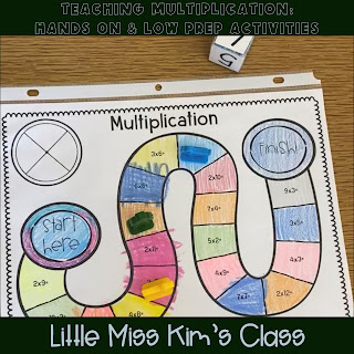 Multiplication Activities, Freebies & Centers