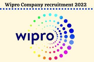 Wipro Private Company Latest Job Recruitment 202Wipro Company Recruitment 2022 : विप्रो कंपनी भर्ती 2022