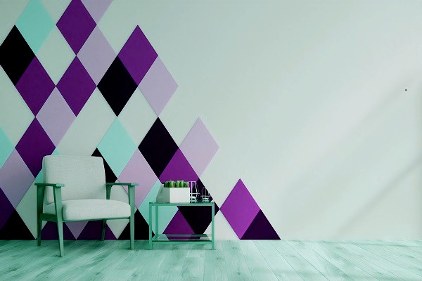 Wall paint patterns