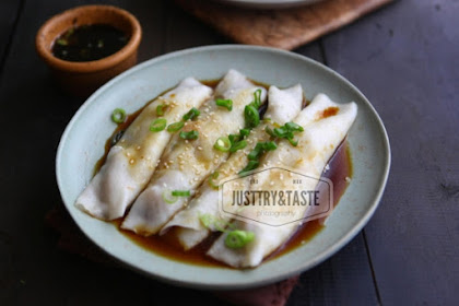 Resep Cheung Fun - Rice Noodle Rolls