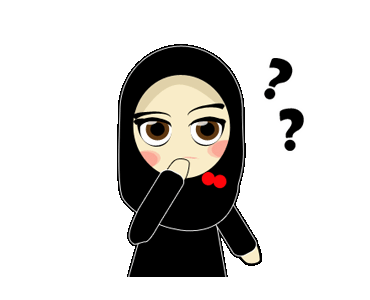 LINE Creators Stickers Young Muslimah  Animated Example 