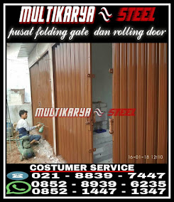 Gambar untuk Situs Multikaryasteel Pusat Informasi Tentang Specifikasi Daptar Harga jual beli per meter persegi2 Pintu folding gate harga murah di cikampek daftar harga distributor pintu folding gate murah di cikampek daftar harga supplier pintu folding gate murah di cikampek daftar harga kontraktor pintu folding gate murah di cikampek daftar harga produsen pintu folding gate murah di cikampek daftar harga produksi pintu folding gate murah di cikampek daftar harga Pabrik Bahan Baku dan aksesoris daun pintu folding gate harga murah di cikampek daftar harga slat daun pintu folding gate jenis daun besi aluminium ykk dan galvalum harga murah di cikampek jakarta bandung cikarang karawang tangerang serpong depok subang purwakarta cengkareng pluit grogol karang tengah cikupa sumedang sukabumi ciawi bogor dan kota lainnya di seluruh indonesia