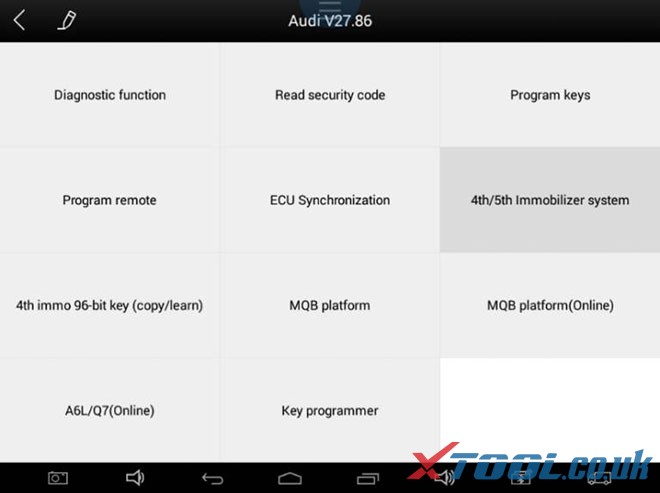 Xtool V-A-G Point Code Operation Guide 3