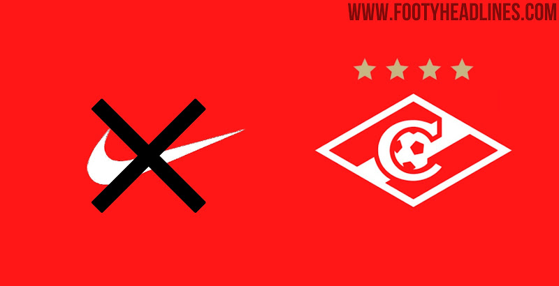 Nike Spartak Moscow 22-23 Home & Away Kits Released, Despite Nike