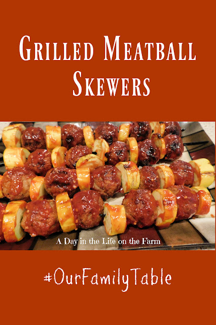 Grilled Meatball Skewers