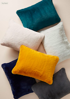 Faux Fur Throw Pillows