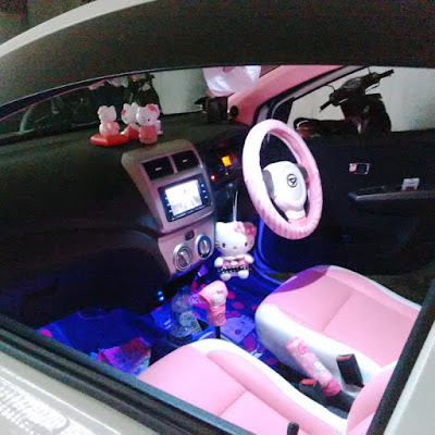 daihatsu ayla modifikasi interior