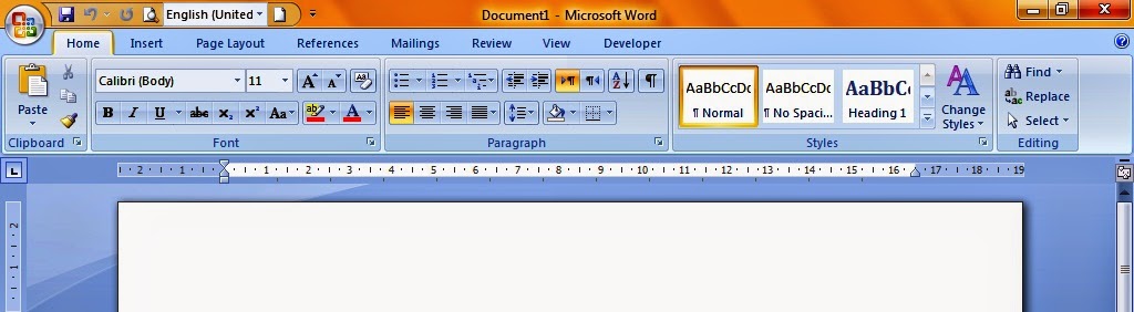 7 Cara Mengaktifkan Menu Microsoft Word 2007