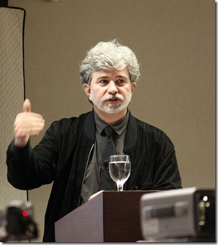 Joerg Regier speaks at Earlham School of Religion