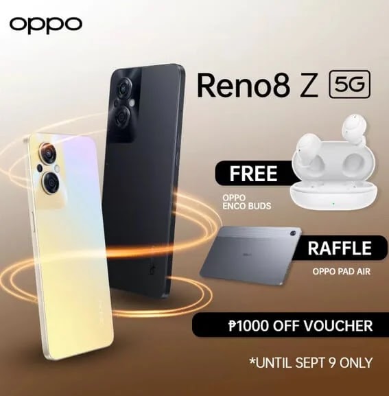 OPPO Reno8 Z 5G Launched in PH; Yours for Php19,999