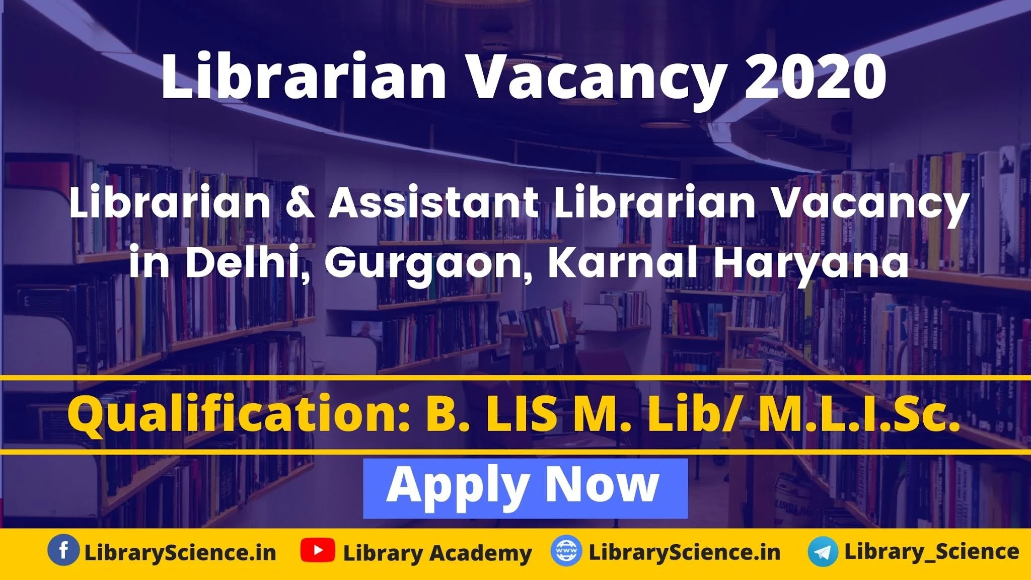 Librarian Vacancy