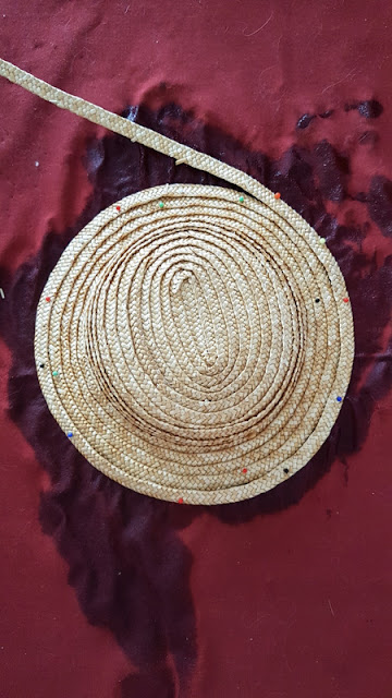 hat making, straw hat, making, begere, begere straw hat, sewing