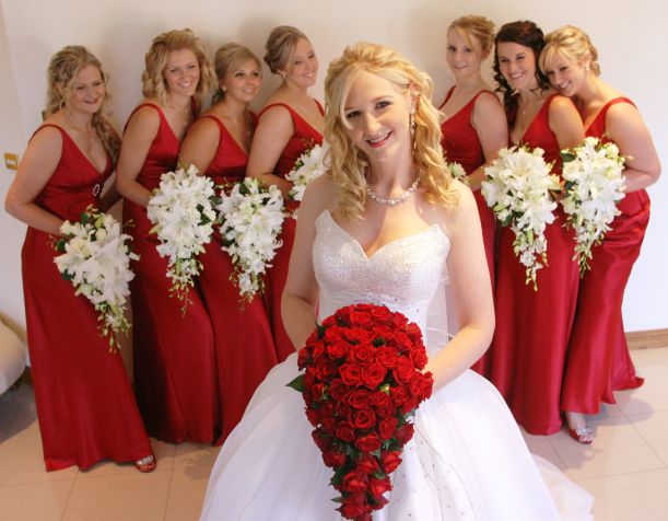 Red White Wedding Ideas