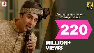 channa mereya lyrics