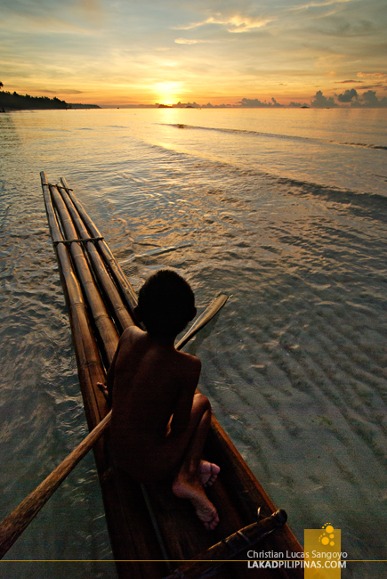 Sunset at Quezon Beach in Patikul Sulu