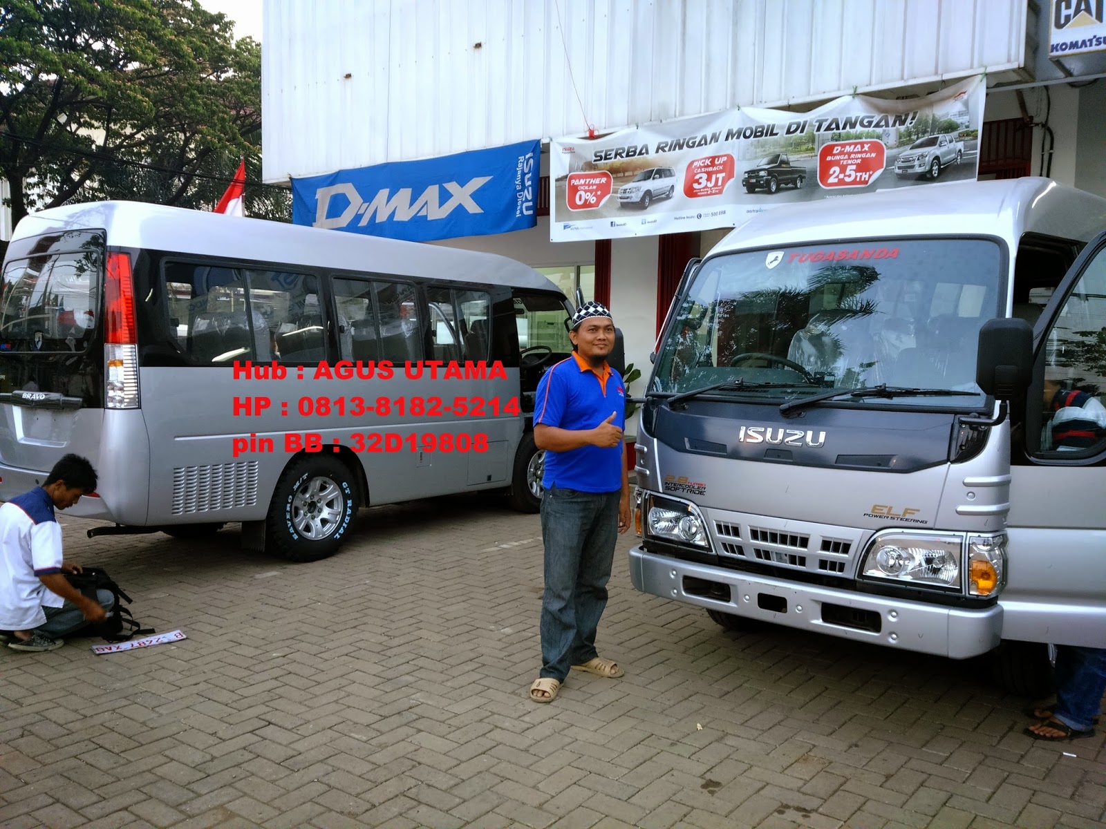 ELF MICROBUS KAROSERI TUGAS ANDA DEALER ISUZU DAFTAR HARGA