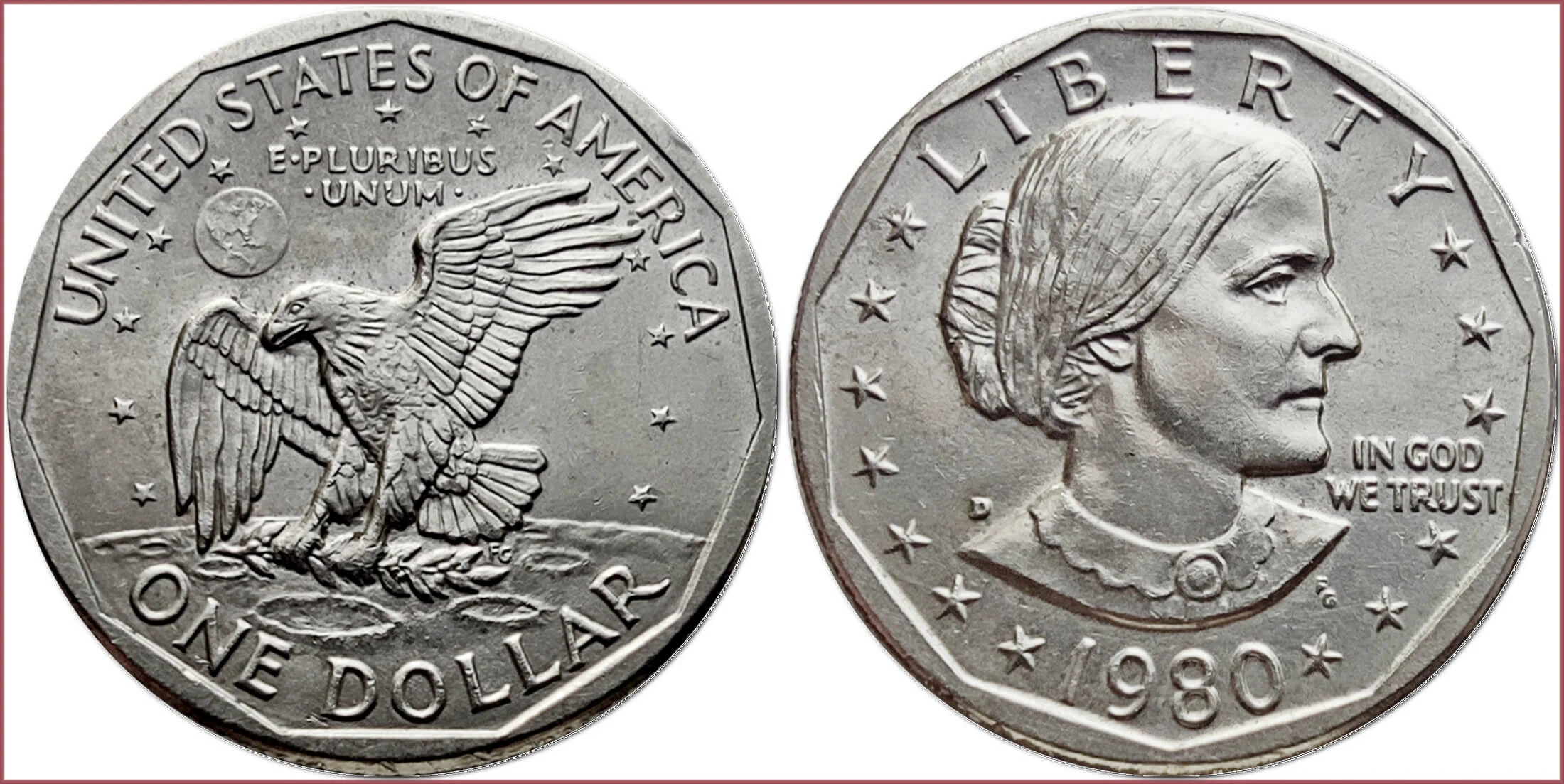 1 dollar, 1980: United States of America