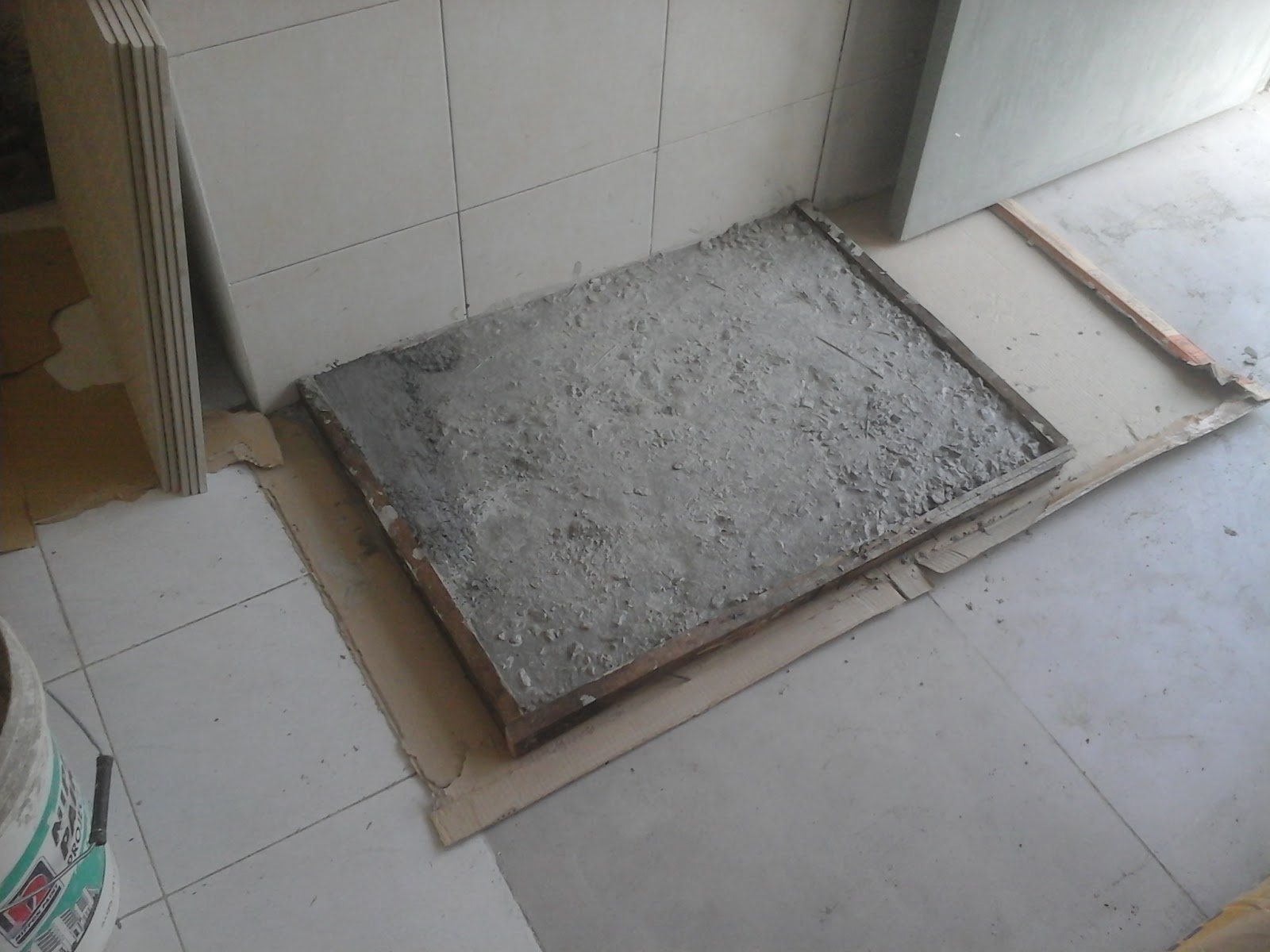 Meja dapur konkrit (table top concrete) di sepang