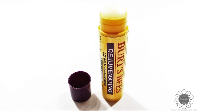 Burt`s Bees Philippines Lip Balms | Product Review and Top Picks - Rejuvenating Lip Balm with Acai Berry - Ingredients (http://www.thegracefulmist.com/2016/10/Burts-Bees-Philippines-Natural-Lip-Balms-Products-Reviews-SampleRoomPh.html)