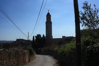 ALBINYANA - ERMITA SANT ANTONI - PUIG DE SANT ANTONI, campanar de l'església de Sant Bartomeu d'Albinyana