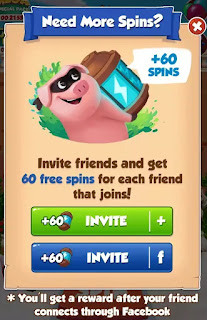 Free spins coin master by inviting friends