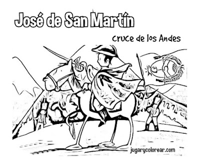 General Don José de San Martín cruce de los andes 