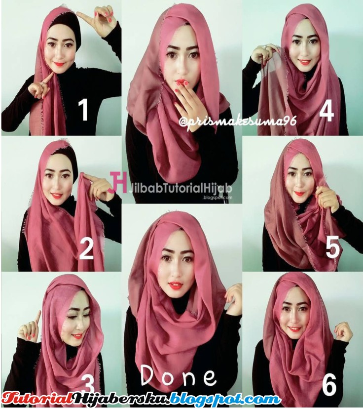 Model Kerudung Pashmina Terbaru Tutorial Hijab Terbaru 